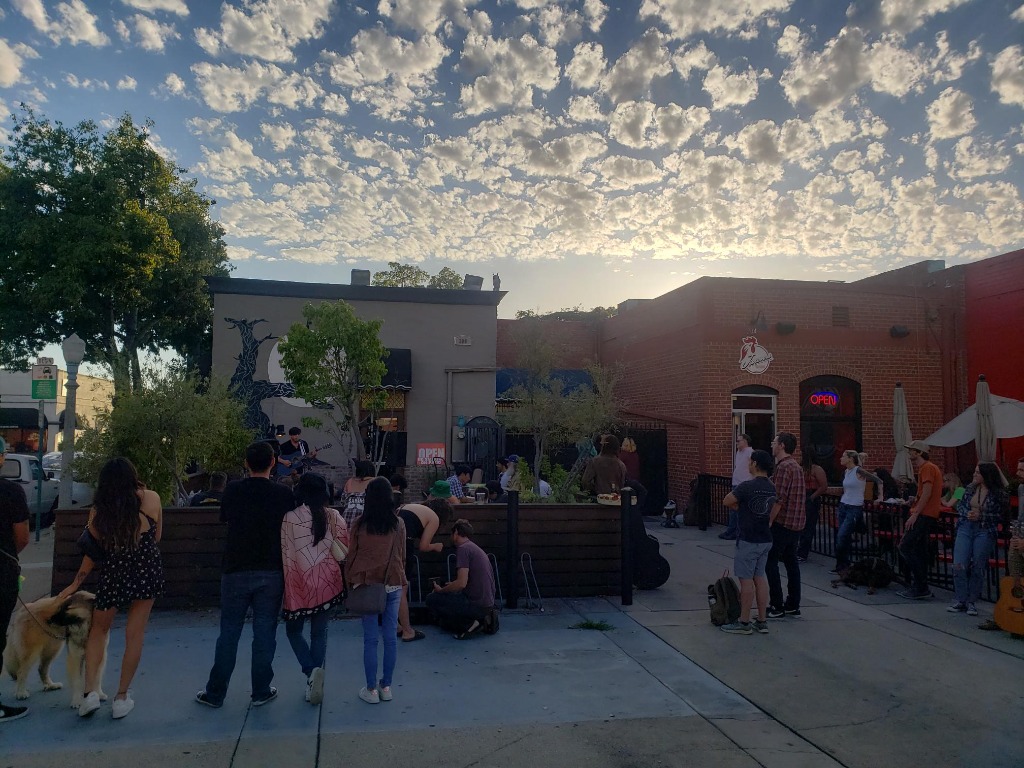 Live Acoustic Set on The Night Owl Outdoor Patio