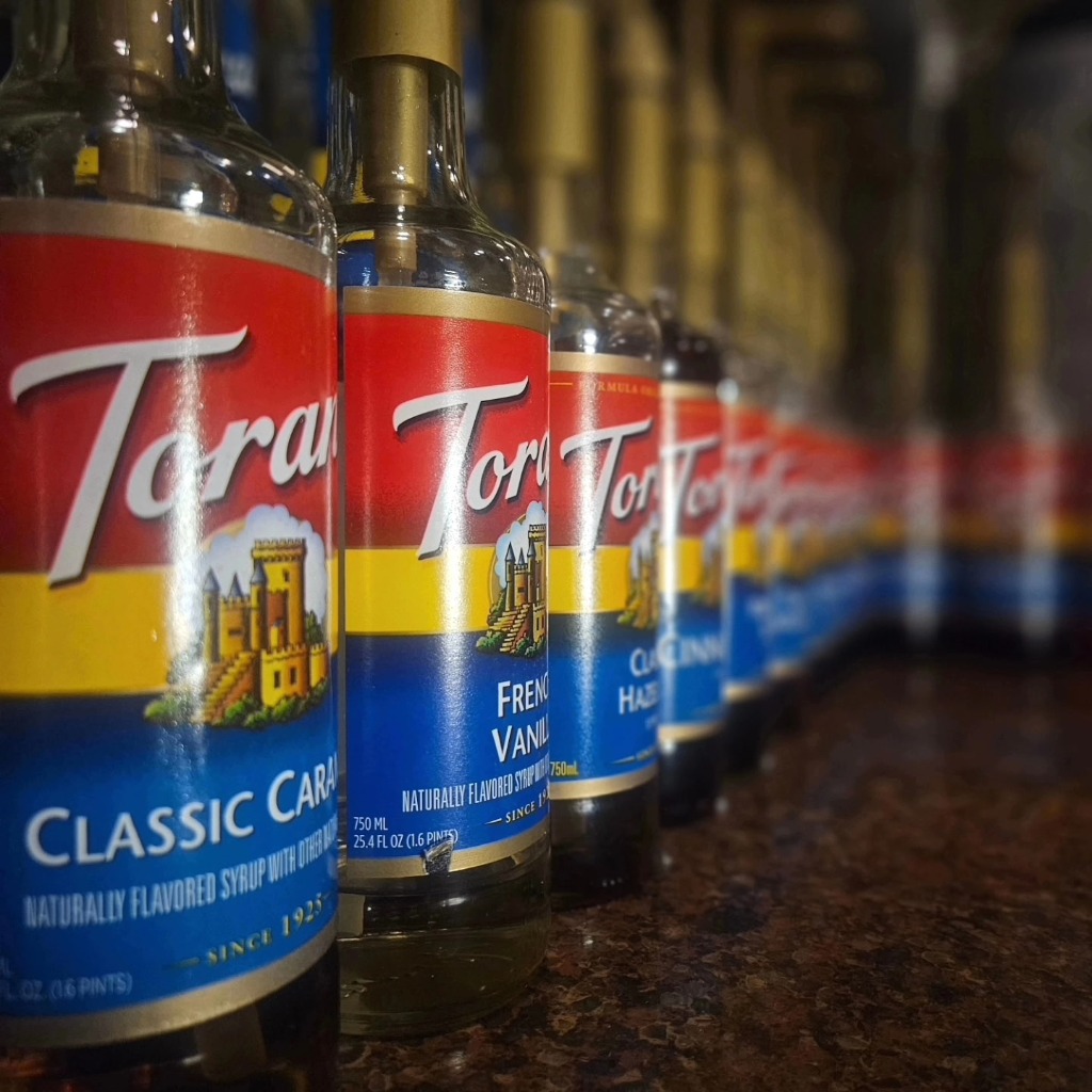 Torani Syrup Barista Counter